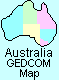Australia GEDCOM Map