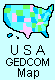 GEDCOM USA Map 